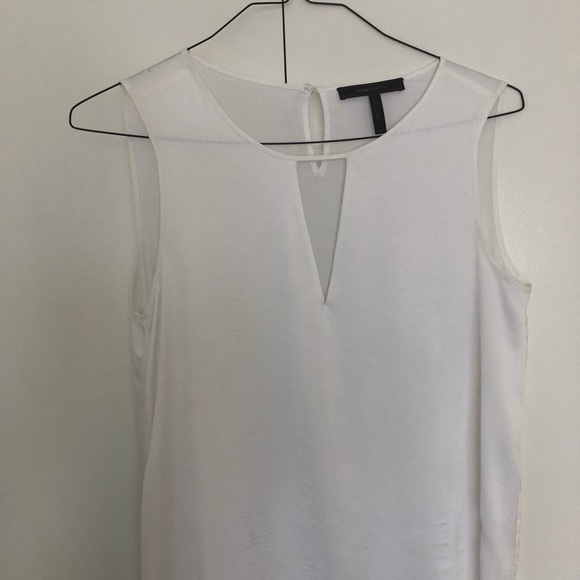 BCBG Max Azria White Asymmetric Dress - Picture 3 of 5